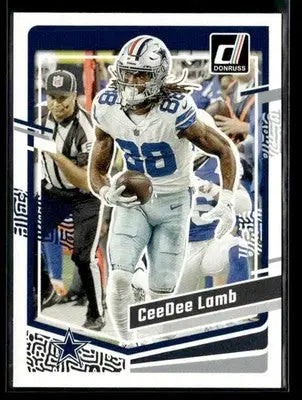 2023 Donruss CeeDee Lamb #72 Dallas Cowboys
