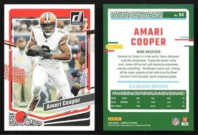 2023 Donruss Football AMARI COOPER #64 Cleveland Browns - Football Card Single