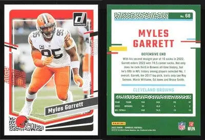 2023 Donruss Football MYLES GARRETT #68 Cleveland Browns - Football Card Single