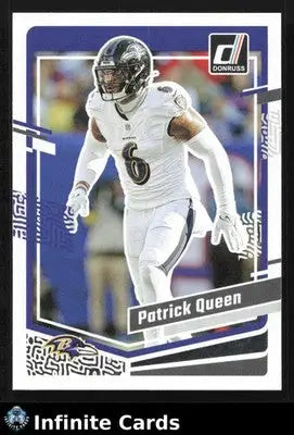 2023 Donruss Football PATRICK QUEEN #24 [Base] Baltimore Ravens