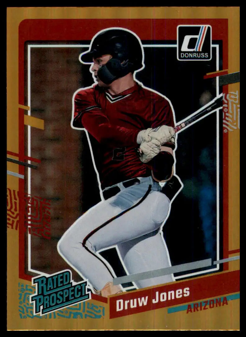 2023 Donruss - Holo Orange Druw Jones 59 Arizona Diamondbacks NM - Baseball Card Single