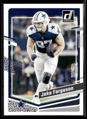2023 Donruss Jake Ferguson #75 Dallas Cowboys