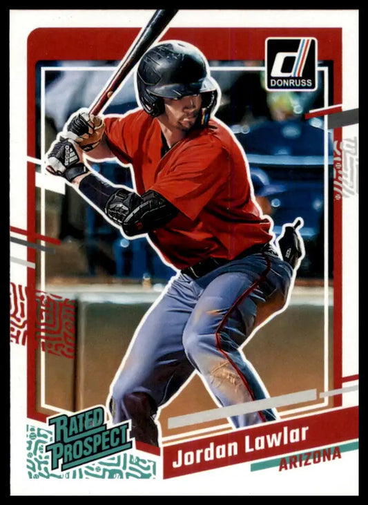 2023 Donruss Jordan Lawlar 47 Arizona Diamondbacks NM - Baseball Card Single
