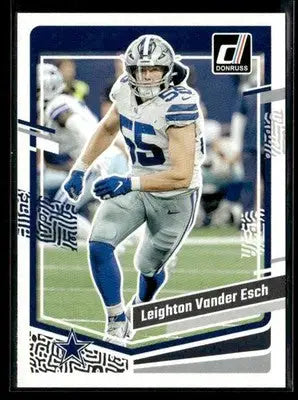 2023 Donruss Leighton Vander Esch #76 Dallas Cowboys