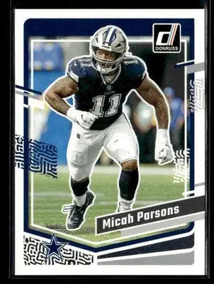 2023 Donruss Micah Parsons #78 Dallas Cowboys