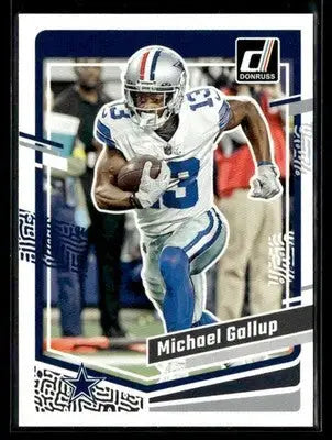 2023 Donruss Michael Gallup #79 Dallas Cowboys