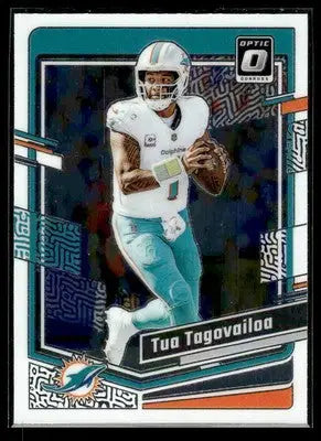 2023 Donruss Optic #118 Tua Tagovailoa Miami Dolphins - Football Card Single