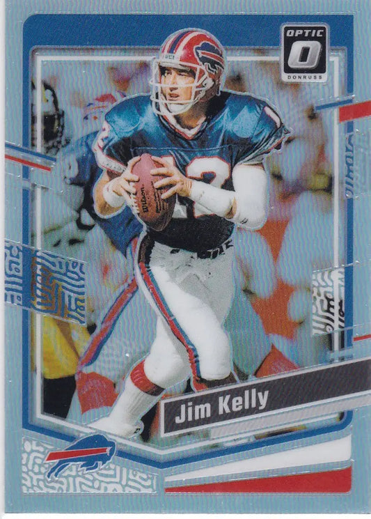 2023 DONRUSS OPTIC #21 JIM KELLY SILVER- BUFFALO BILLS - Football Card Single