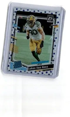 2023 Donruss Optic #240 Lukas Van Ness Stars - Football Card Single