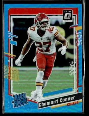 2023 Donruss Optic #255 Chamarri Conner Aqua #/299 - Football Card Single