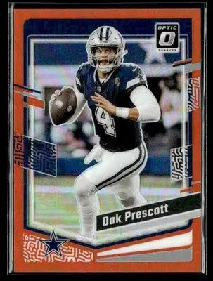 2023 Donruss Optic #46 Dak Prescott Orange #/249