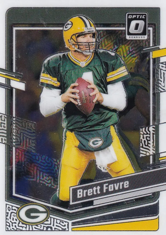 2023 DONRUSS OPTIC #64 BRETT FARVE- GREEN BAY PACKERS - Football Card Single