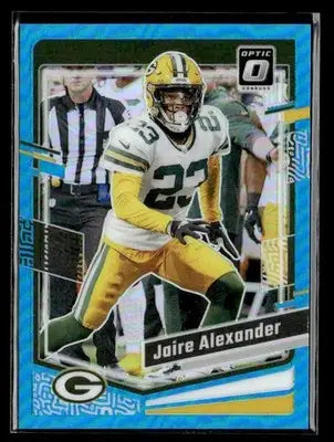 2023 Donruss Optic #67 Jaire Alexander Aqua #/299 - Football Card Single