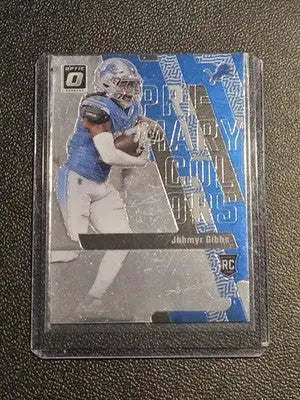 2023 Donruss Optic #9 Jahmyr Gibbs Primary Colors - Football Card Single