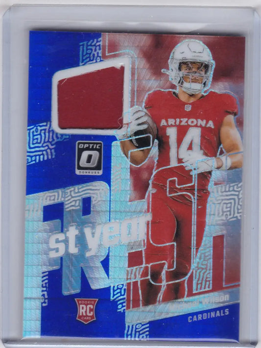 2023 DONRUSS OPTIC #FYF-MW MICHAEL WILSON HYPER PATCH- ARIZONA CARDINALS - Football Card Single