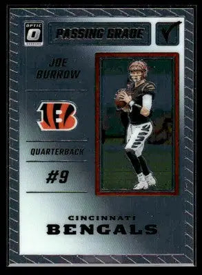 2023 Donruss Optic #PG-JB Joe Burrow Passing Grade - Football Card Single