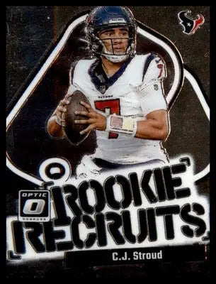 2023 Donruss Optic Rookie Recruits #4 C.J. Stroud - Football Card Single