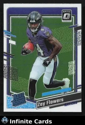 2023 Donruss Optic ZAY FLOWERS #210 RC Baltimore Ravens RC
