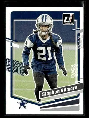 2023 Donruss Stephon Gilmore #77 Dallas Cowboys