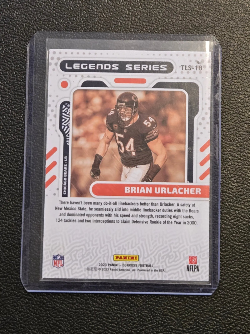 2023 Donruss #TLS-18 Brian Urlacher The Legends Series - Football Card Single