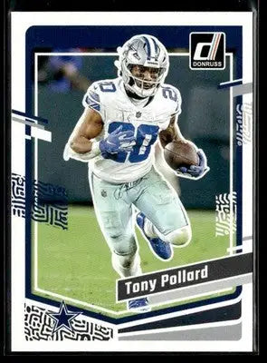 2023 Donruss Tony Pollard #81 Dallas Cowboys