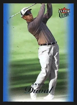 2023 Fleer Ultra Golf #1 David Duval Blue Parallel - Golf Card Single