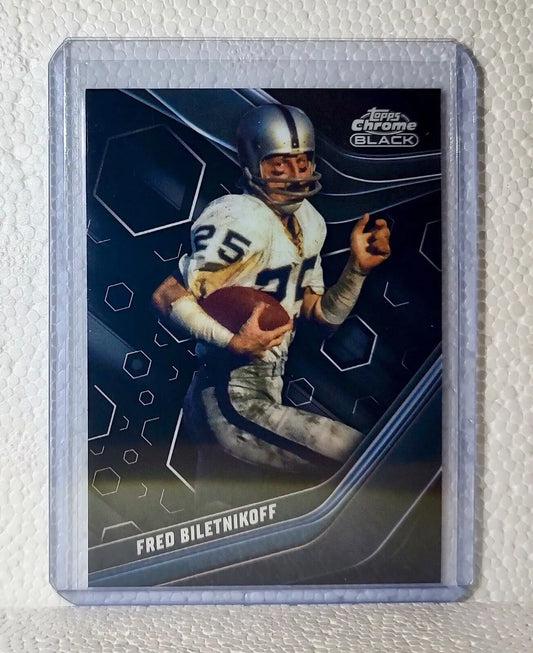 2023 Fred Biletnikoff Topps Chrome Black NFL #137 Football Card Oakland Raiders - Football Card Single