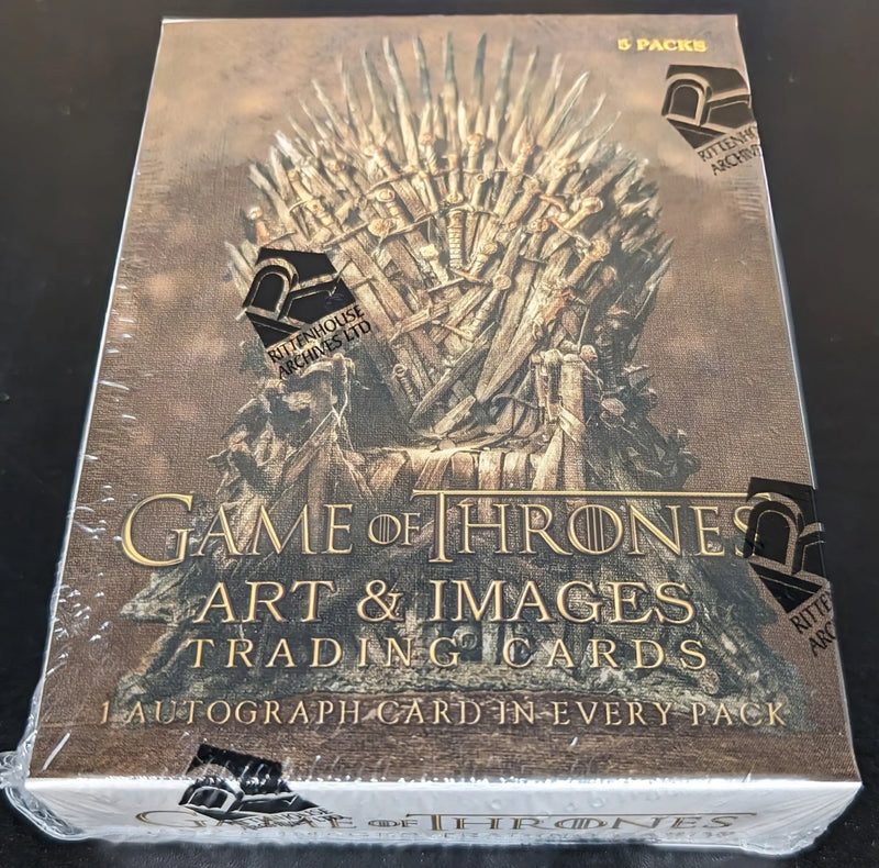 2023 Game of Thrones Art & Images Trading Cards - Box - Entertainment Card Box