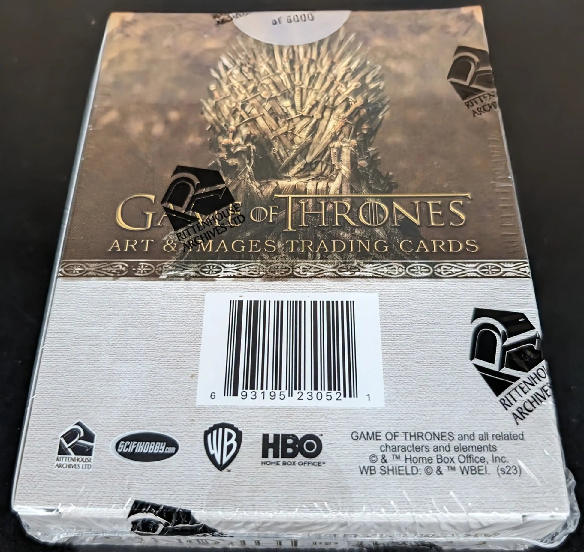 2023 Game of Thrones Art & Images Trading Cards - Box - Entertainment Card Box