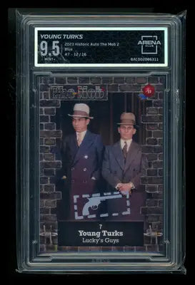 2023 Historic Auto The Mob 2 Blue Lucky’s Guys 12/16 #7 Arena Club 9.5 - Other