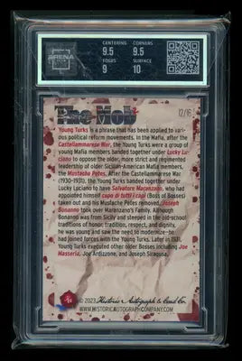 2023 Historic Auto The Mob 2 Blue Lucky’s Guys 12/16 #7 Arena Club 9.5 - Other