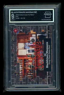 2023 Historic Auto The Mob 2 Red Blackfriars Massacre 16/32 #180 Arena Club 9 - Other