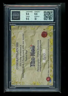 2023 Historic Auto The Mob & Auzria Pin Up Gold Tashia Sipf 8/10 #NN10 AC 10 - Other