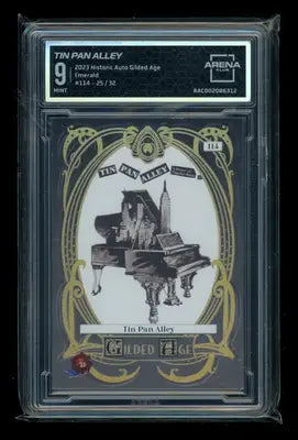 2023 Historic Autographs Gilded Age Emerald Tin Pan Alley 25/32 114 Arena Club 9 - Other
