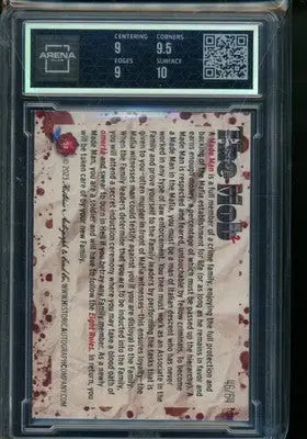 2023 Historic Autographs The Mob 2 Green Made Man 46/64 #8-8 Arena Club 9.5 - Other