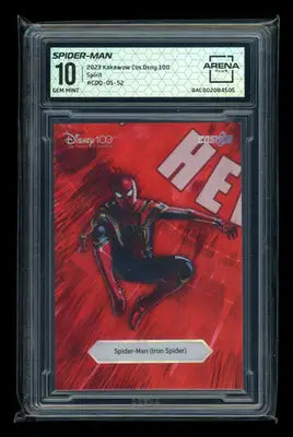 2023 Kakawow Cos.Ding.100 Split Spider-Man (Iron Spider) #CDQ-DS-52 AC 10 - Non-Sports Card Single