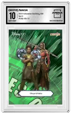 2023 Kakawow Cosmic Disney 100 Okoye/Nakia Spirit #PNRH-JC Arena Club 10 - Entertainment Memorabilia