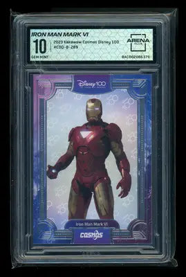 2023 Kakawow Cosmos Disney 100 Iron Man Mark VI #CDQ-B-289 Arena Club 10 - Entertainment Memorabilia