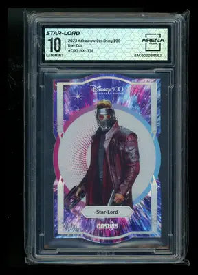 2023 Kakawow Cosmos Disney 100 Star-Lord #CDQ-YX-334 Arena Club 10 - Entertainment Memorabilia