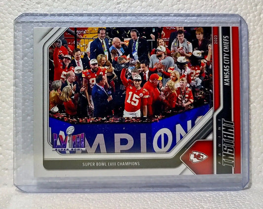 2023 Kansas City Chiefs Panini NFL Superbowl LVIII Champions #1 Card - Football Card Single
