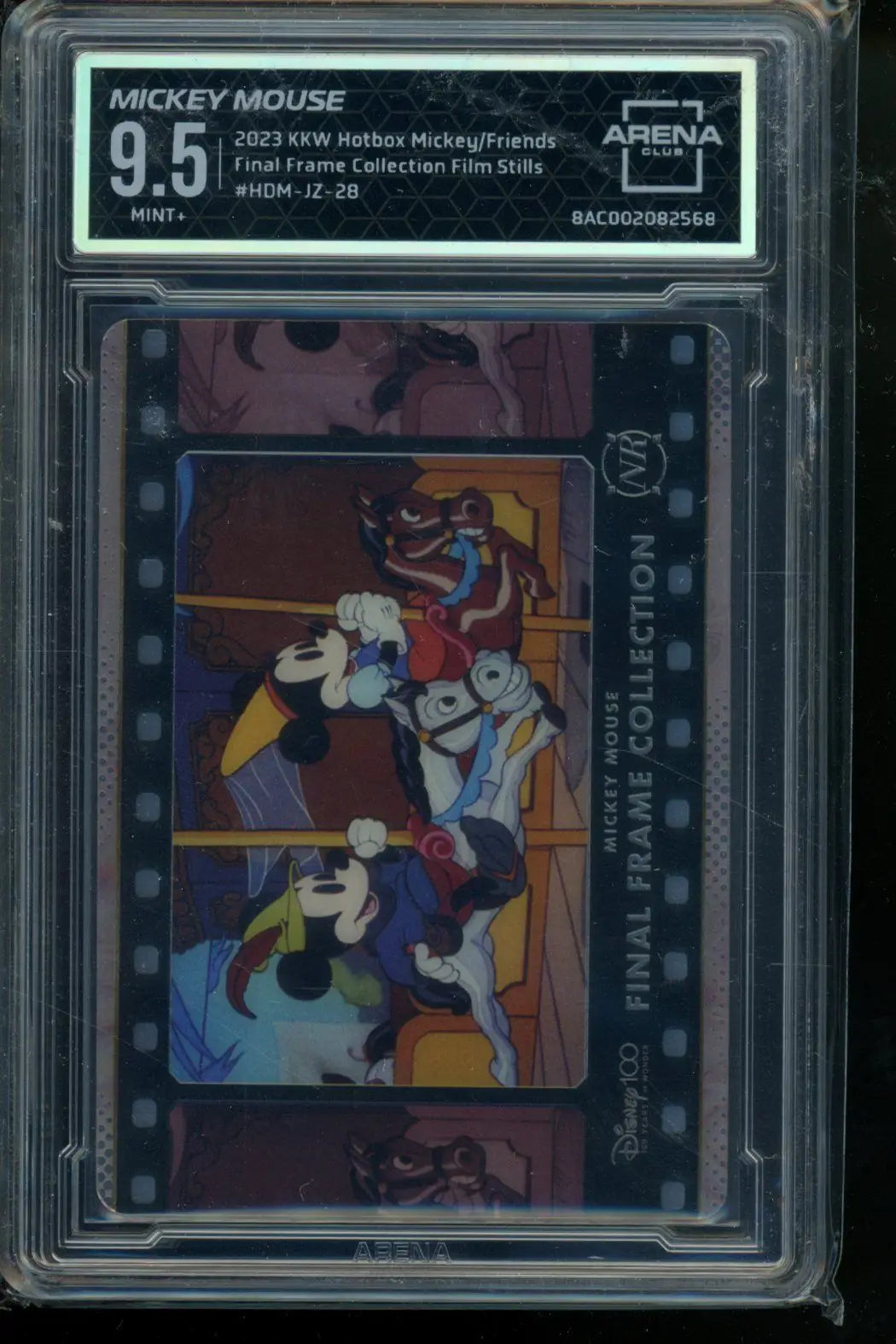 2023 KKW Hotbox Mickey Final Frame Film Stills Mickey Mouse #HDM-JZ-28 AC 9.5 - Disney Card Single
