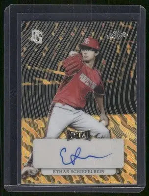 2023 Leaf Metal Perfect Game American Classic Ethan Schiefelbein MA-ES1 1/1 Auto - Baseball Card Single