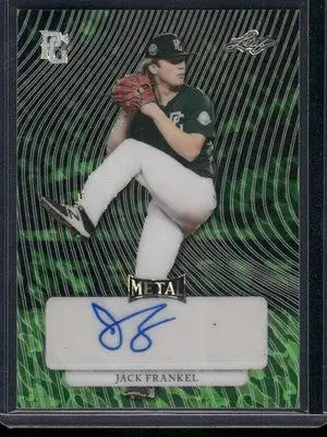 2023 Leaf Metal Perfect Game National Showcase Jack Frankel #MA-JF1 Auto 1/1 - Baseball Card Single
