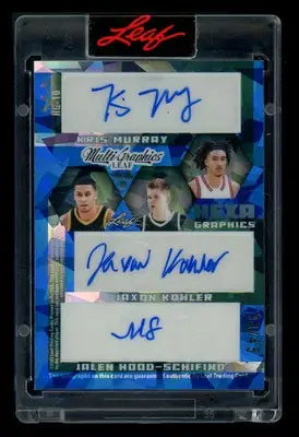 2023 Leaf Multi Clark Murray Edey Kohler Howard Hood-Schifino Multi-Auto 33/45 - Other