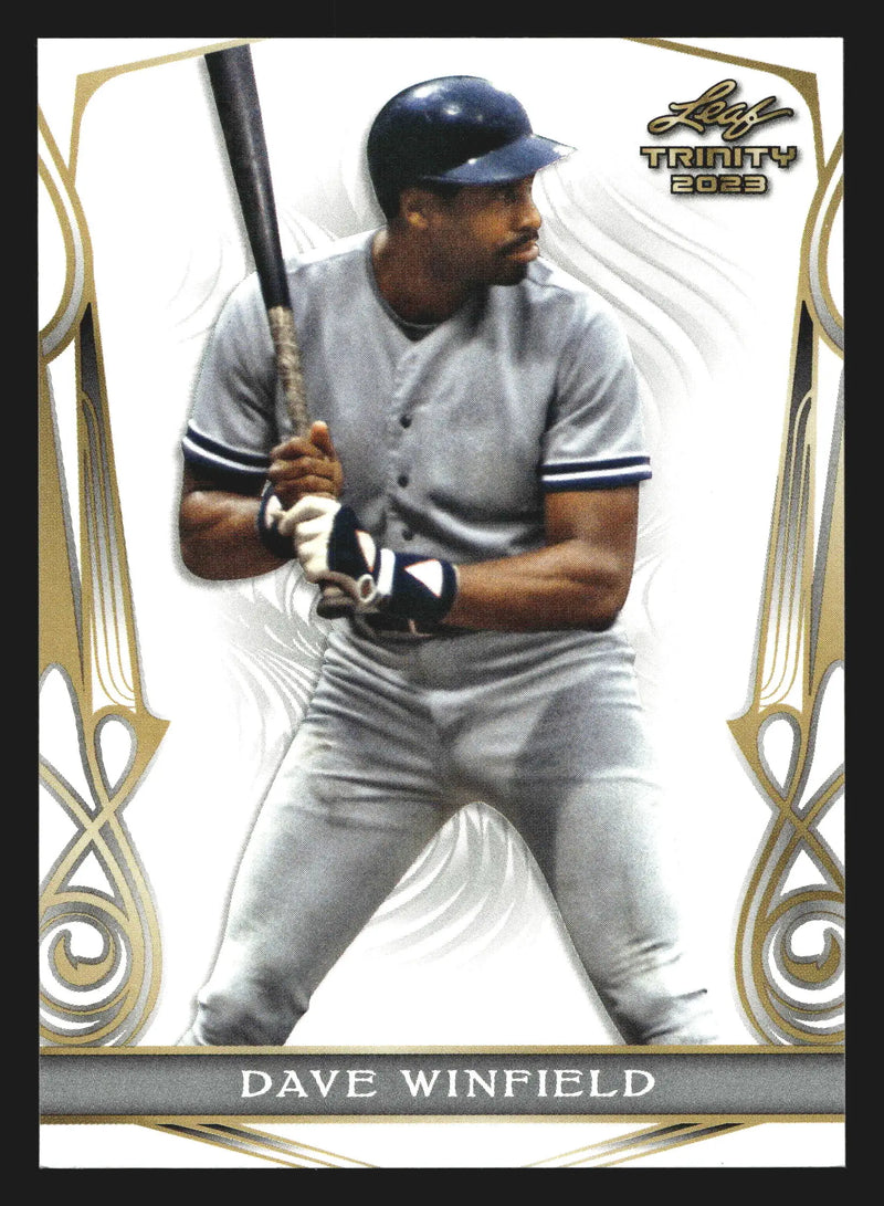2023 Leaf Trinity #14 Dave Winfield HOF New York Yankees
