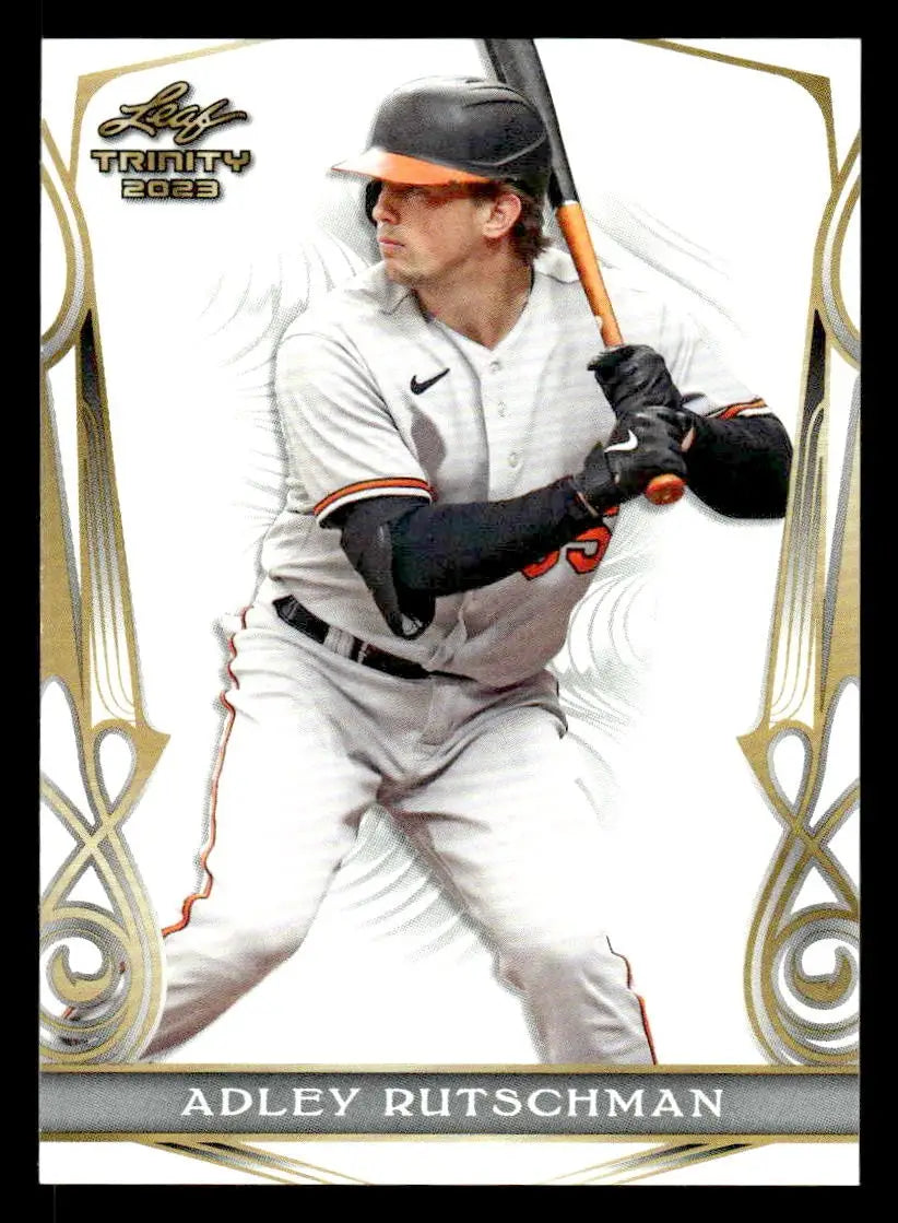 2023 Leaf Trinity #2 Adley Rutschman - Baseball Card Single