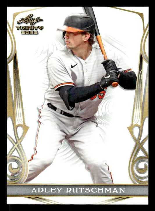 2023 Leaf Trinity #2 Adley Rutschman - Baseball Card Single
