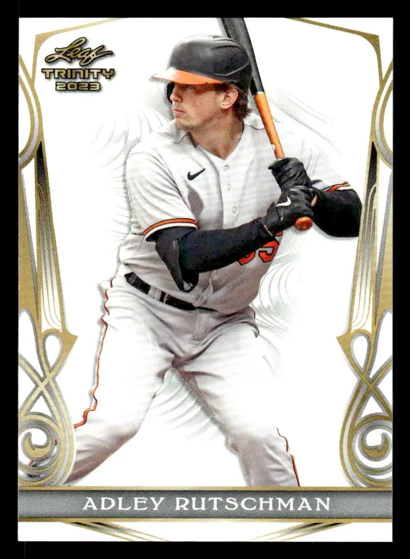 2023 Leaf Trinity #2 Adley Rutschman - Baseball Card Single