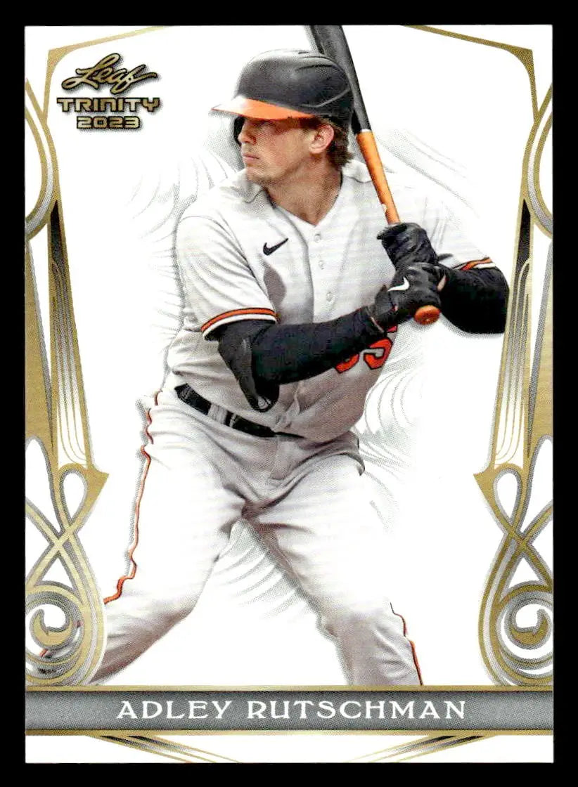 2023 Leaf Trinity #2 Adley Rutschman - Baseball Card Single