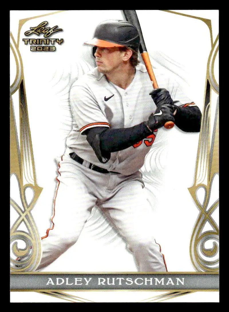 2023 Leaf Trinity #2 Adley Rutschman - Baseball Card Single